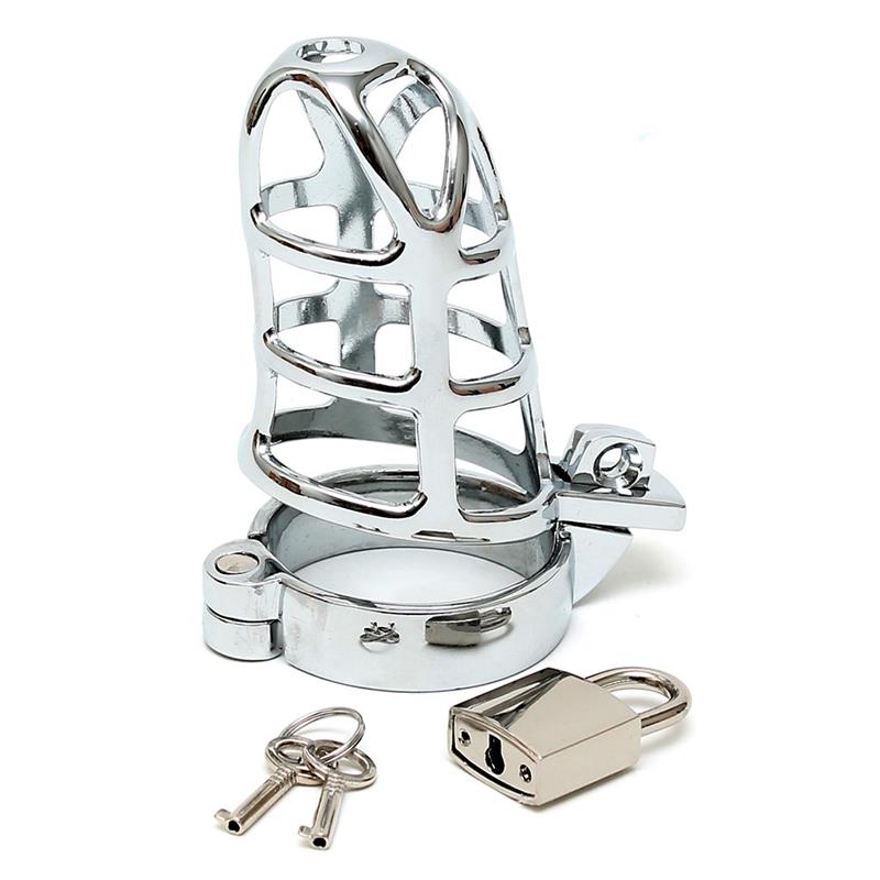 BONDAGE PLAY - JAULA CASTIDAD PENE 45 MM METAL