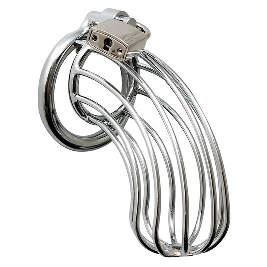 BONDAGE PLAY - JAULA DE CASTIDAD METÁLICA CON CANDADO