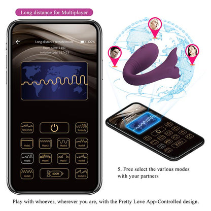 PRETTYLOVE - JAYLEEN JUGUETE PARA PAREJAS CON APP
