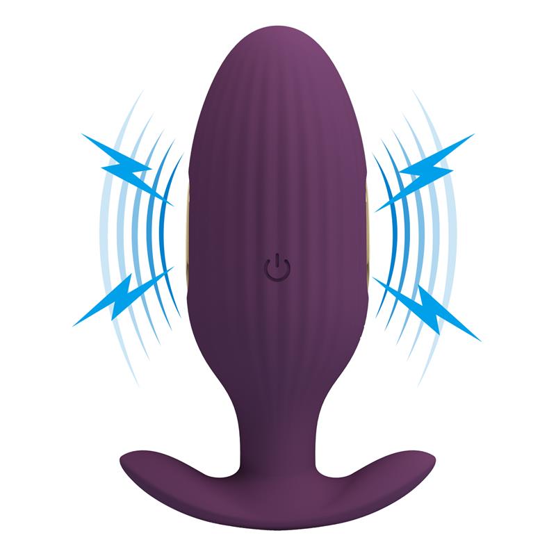PRETTYLOVE - JEFFERSON PLUG ANAL CON VIBRACIÓN Y ELECTROSHOCK CON APP