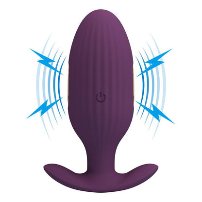 PRETTYLOVE - JEFFERSON PLUG ANAL CON VIBRACIÓN Y ELECTROSHOCK CON APP