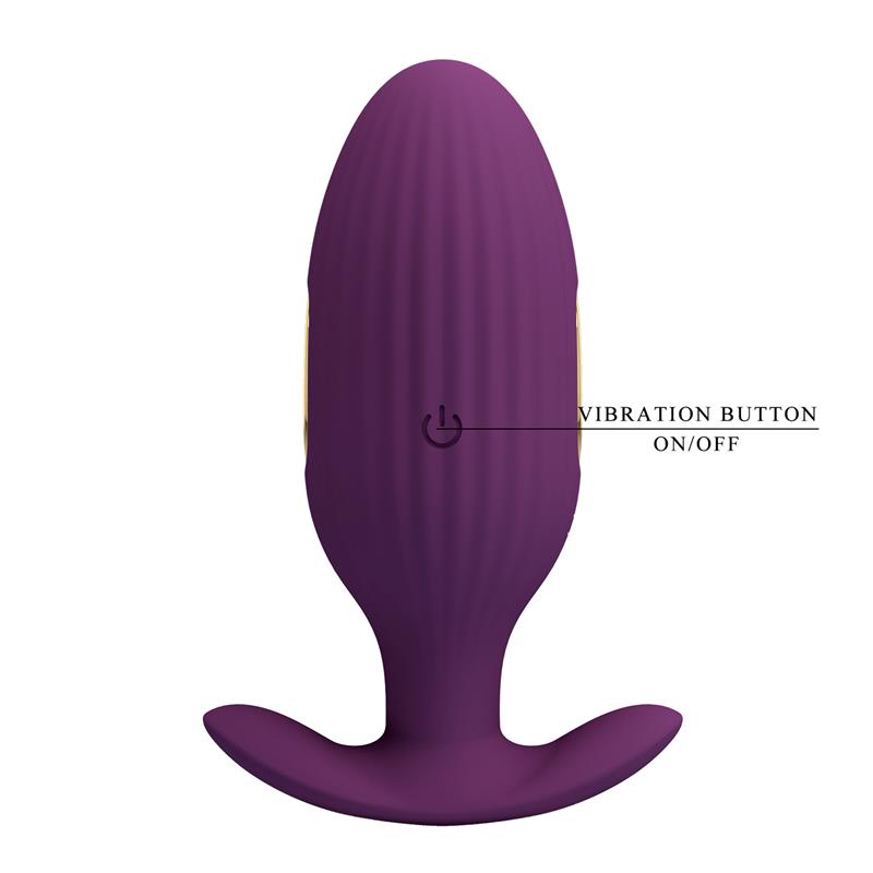 PRETTYLOVE - JEFFERSON PLUG ANAL CON VIBRACIÓN Y ELECTROSHOCK CON APP