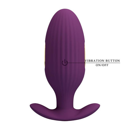 PRETTYLOVE - JEFFERSON PLUG ANAL CON VIBRACIÓN Y ELECTROSHOCK CON APP