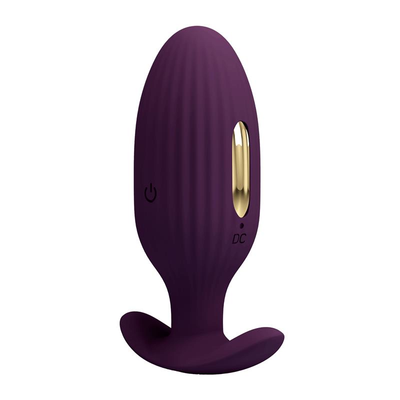 PRETTYLOVE - JEFFERSON PLUG ANAL CON VIBRACIÓN Y ELECTROSHOCK CON APP