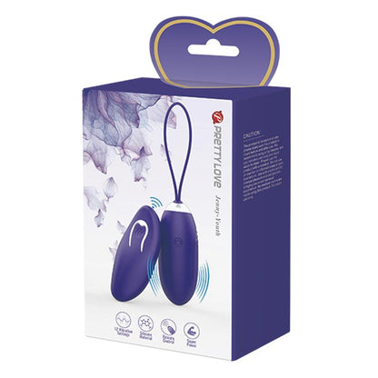 PRETTYLOVE - JENNY YOUTH HUEVO VIBRADOR CON CONTROL REMOTO