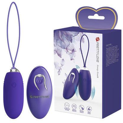 PRETTYLOVE - JENNY YOUTH HUEVO VIBRADOR CON CONTROL REMOTO