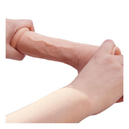BAILE - JOHNSON DILDO REALISTA CON VENTOSA NATURAL