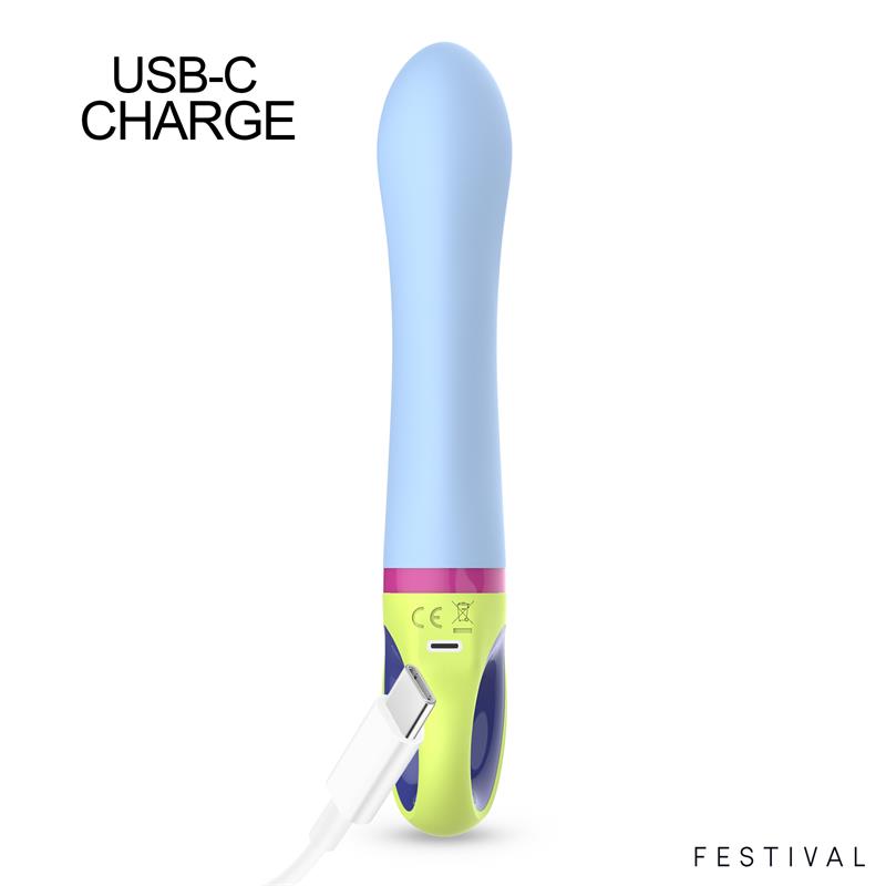 FESTIVAL - JOLLY ESTIMULADOR 10 FUNCIONES USB-C