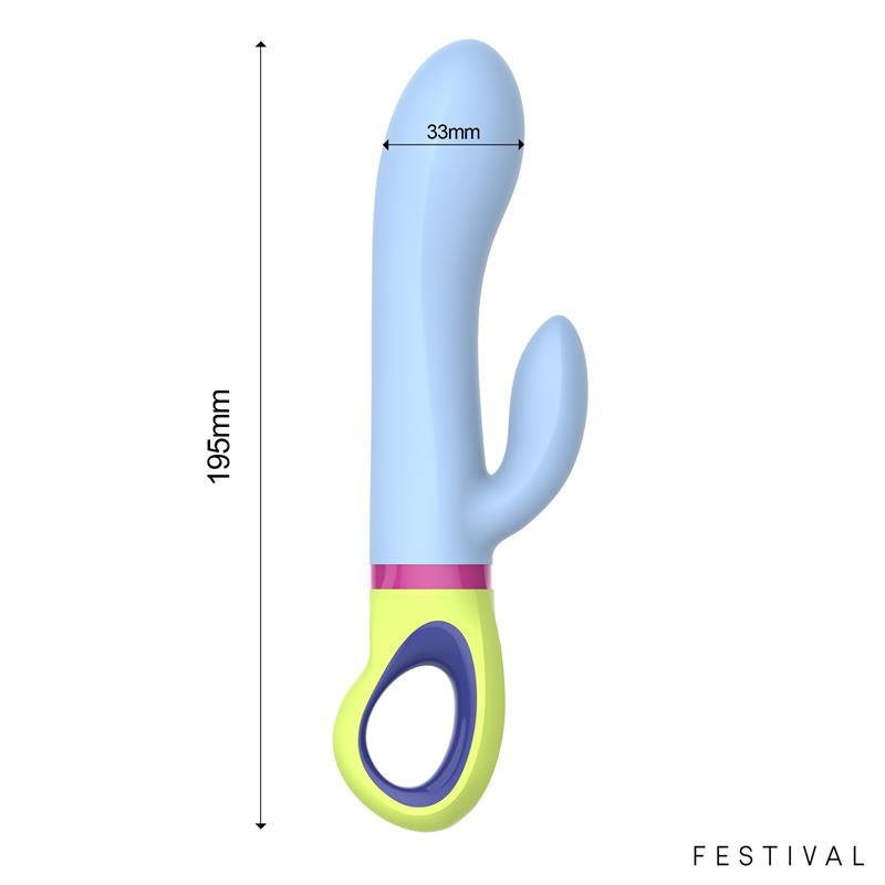 FESTIVAL - JOLLY ESTIMULADOR 10 FUNCIONES USB-C