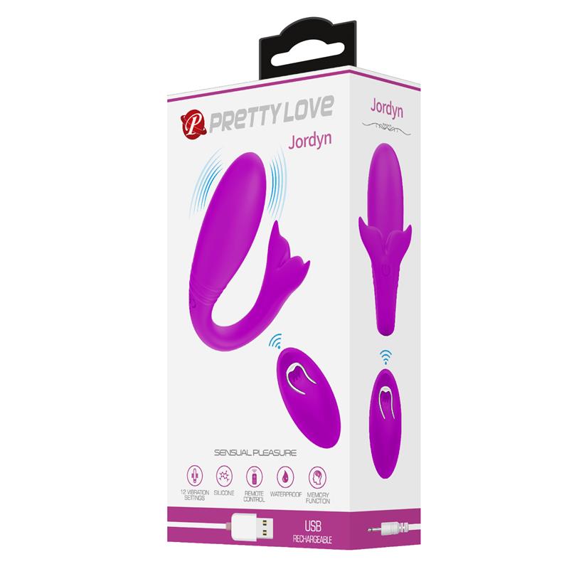 PRETTYLOVE - JORDYN ESTIMULADOR CON CONTROL REMOTO