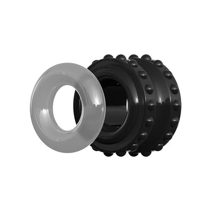SIR RICHARDS - JUEGO ANILLO PRO PERFORMANCE C-RING AVANZADO TRANSPARENTE