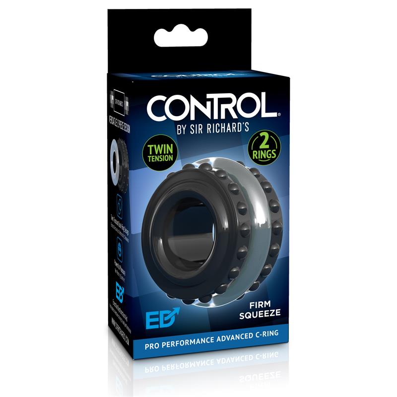 SIR RICHARDS - JUEGO ANILLO PRO PERFORMANCE C-RING AVANZADO TRANSPARENTE