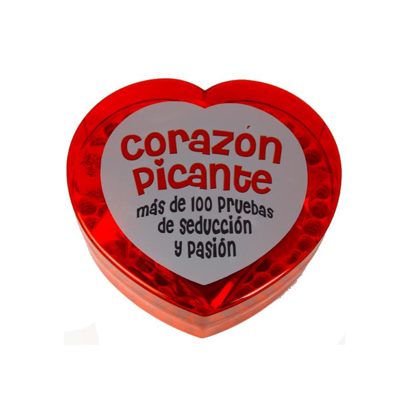 DIVERTY SEX - JUEGO CORAZÓN PICANTE CON 100 PRUEBAS