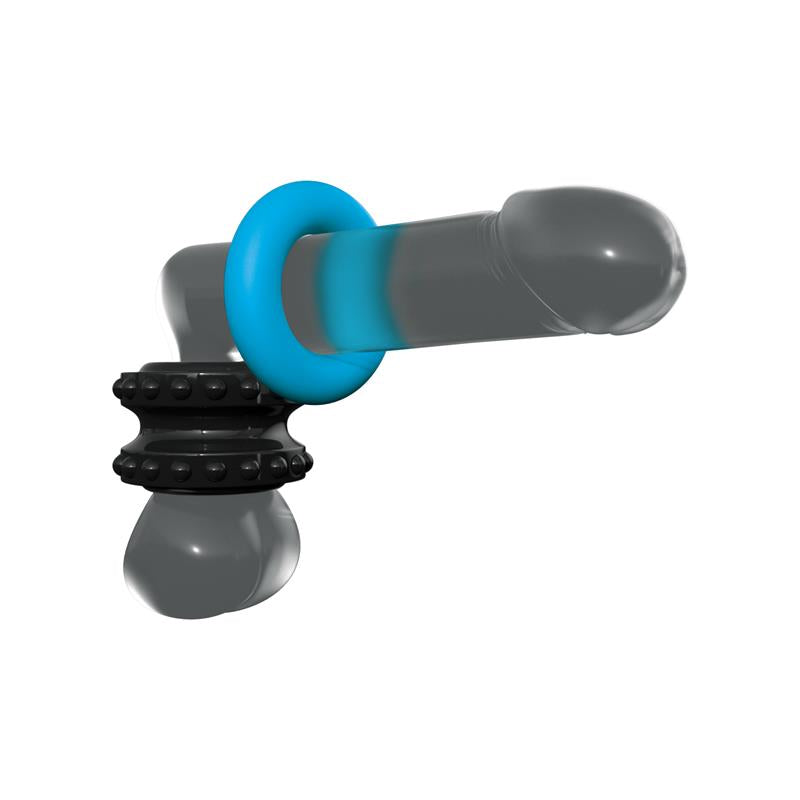 SIR RICHARDS - JUEGO DE ANILLO PRO PERFORMANCE C-RING PRINCIPIANTES AZUL