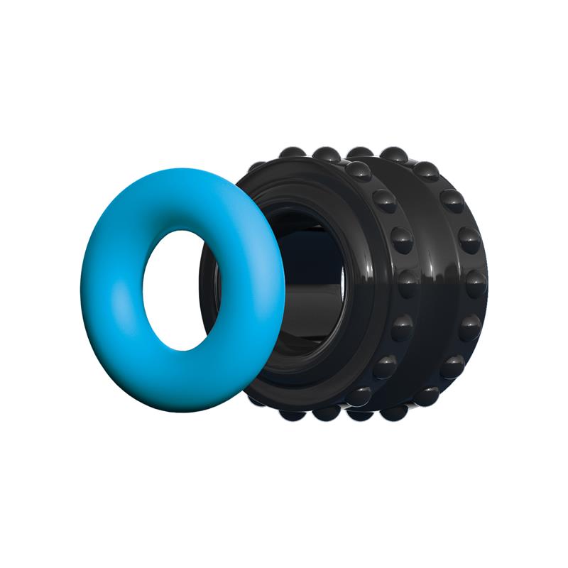 SIR RICHARDS - JUEGO DE ANILLO PRO PERFORMANCE C-RING PRINCIPIANTES AZUL