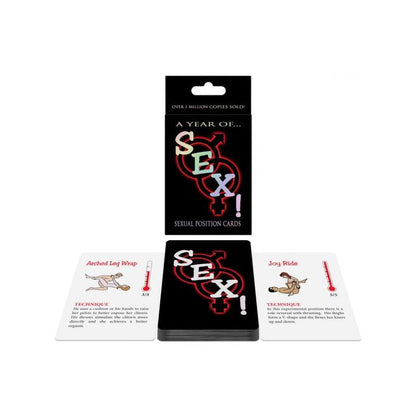 KHEPER GAMES - JUEGO DE CARTAS POSTURAS SEXUALES UN AÑO DE...¡SEXO!  EN