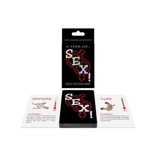 KHEPER GAMES - JUEGO DE CARTAS POSTURAS SEXUALES UN AÑO DE...¡SEXO!  EN