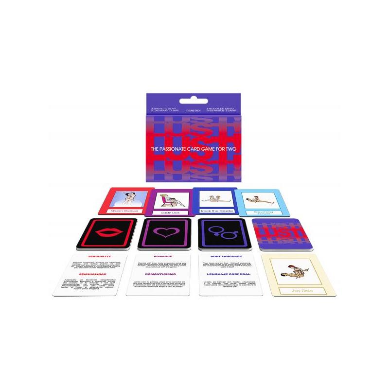 KHEPER GAMES - JUEGO DE CARTAS LUST CARD GAME (EN ES)