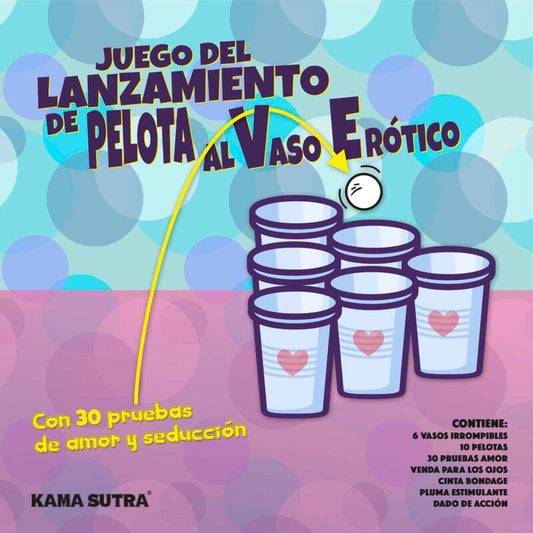 DIVERTY SEX - JUEGO DE LA PELOTA AL VASO ERÓTICO