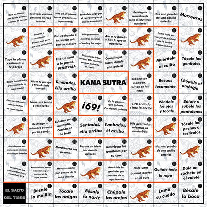 DIVERTY SEX - JUEGO DE MESA EL SALTO DEL TIGRE ERÓTICO