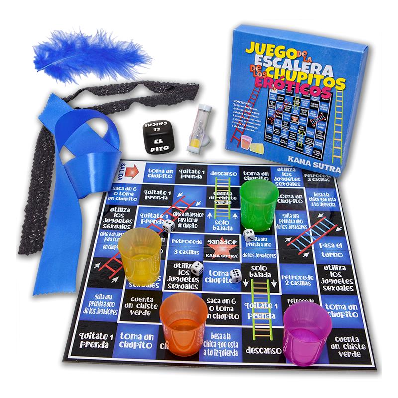DIVERTY SEX - JUEGO DE MESA LA ESCALERA ERÓTICA CHUPITO