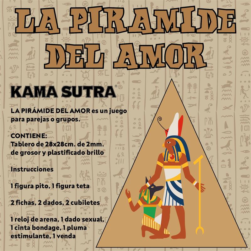 DIVERTY SEX - JUEGO DE MESA LA PIRÁMIDE DEL AMOR
