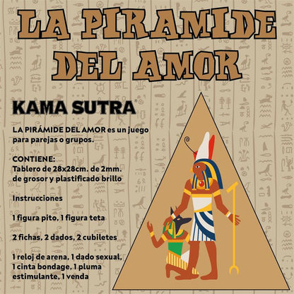DIVERTY SEX - JUEGO DE MESA LA PIRÁMIDE DEL AMOR