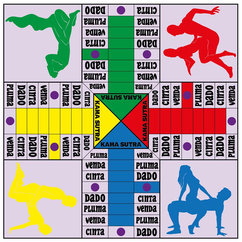 DIVERTY SEX - JUEGO DE MESA PARCHÍS ERÓTICO