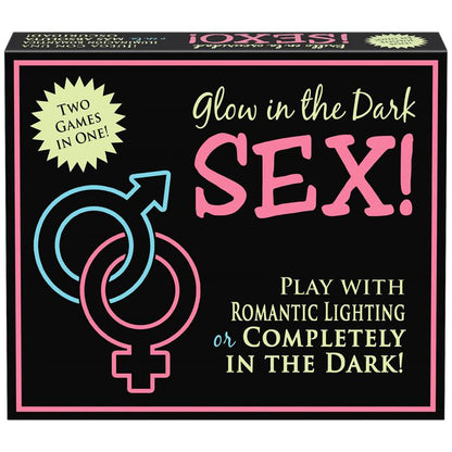 KHEPER GAMES - JUEGO DE PAREJAS GLOW IN THE DARK SEX (EN ES DE FR)