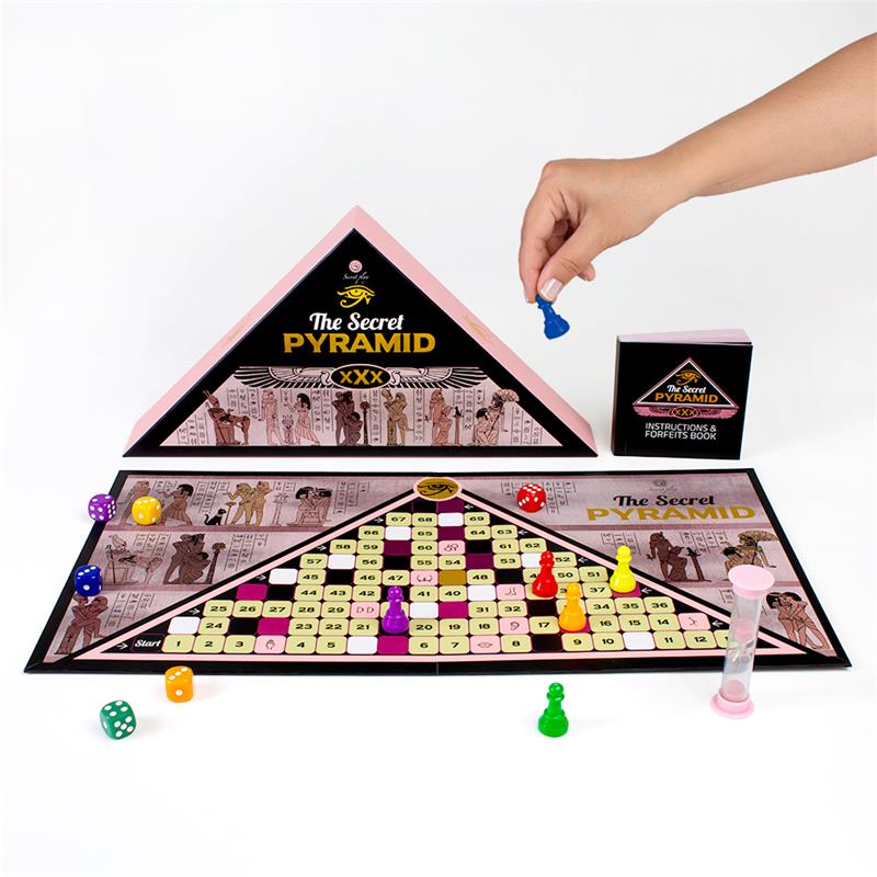SECRET PLAY - JUEGO THE SECRET PYRAMID (ES/EN/DE/FR/NL/PT/IT)