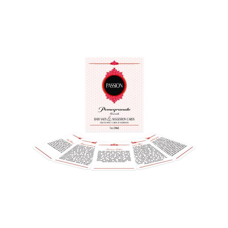 KHEPER GAMES - SALES DE BAÑO Y CARTAS IMPERMEABLES PASSION BATH SET (EN ES)