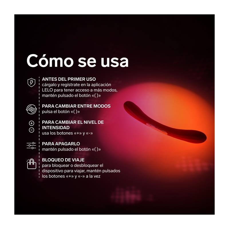 LELO - JUGUETE PARA PAREJAS BOOMERANG CERISE