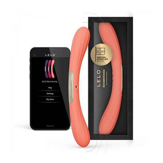 LELO - JUGUETE PARA PAREJAS BOOMERANG CORAL RED