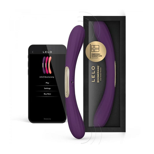 LELO - JUGUETE PARA PAREJAS BOOMERANG PÚRPURA