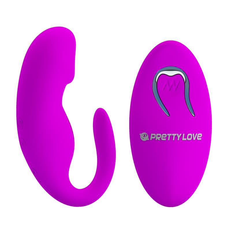 PRETTYLOVE - JUGUETE PARA PAREJAS CON CONTROL REMOTO ROSA