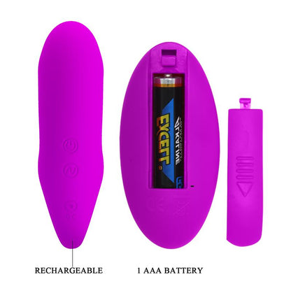 PRETTYLOVE - JUGUETE PARA PAREJAS CON CONTROL REMOTO ROSA