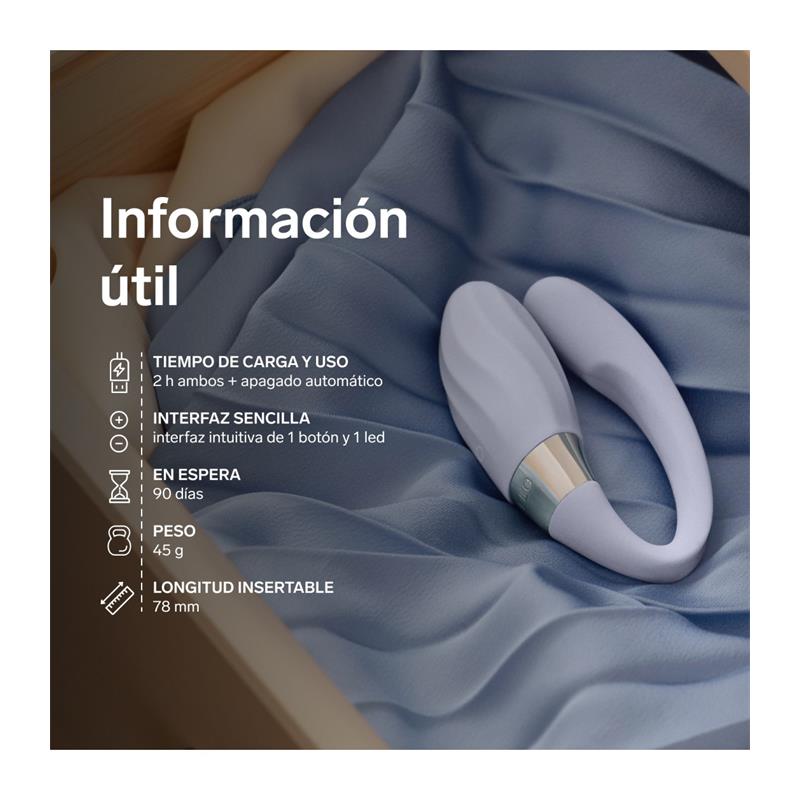LELO - JUGUETE PARA PAREJAS TIANI TWIST APP LAVANDA