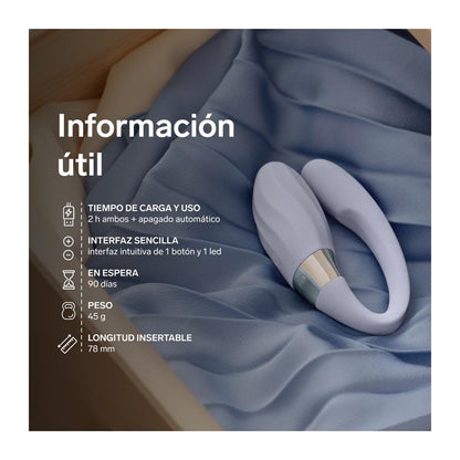 LELO - JUGUETE PARA PAREJAS TIANI TWIST APP LAVANDA