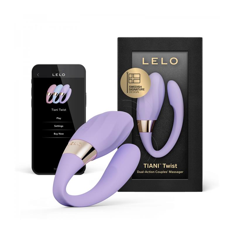 LELO - JUGUETE PARA PAREJAS TIANI TWIST APP LAVANDA