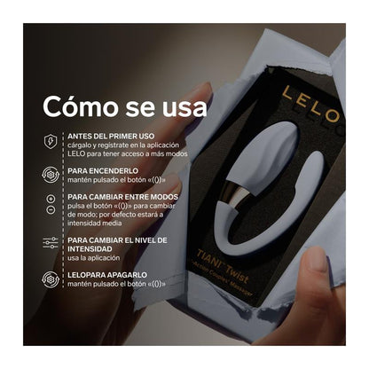 LELO - JUGUETE PARA PAREJAS TIANI TWIST APP LAVANDA