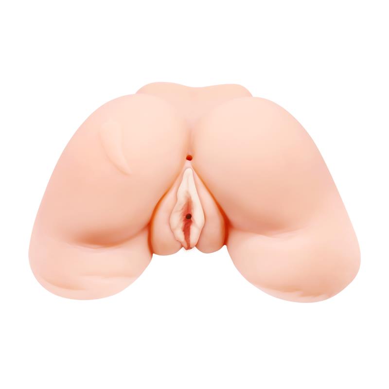 CRAZY BULL - VAGINA Y ANO CON MALLA REALISTA CON VIBRACIÓN