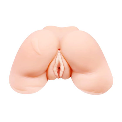 CRAZY BULL - VAGINA Y ANO CON MALLA REALISTA CON VIBRACIÓN