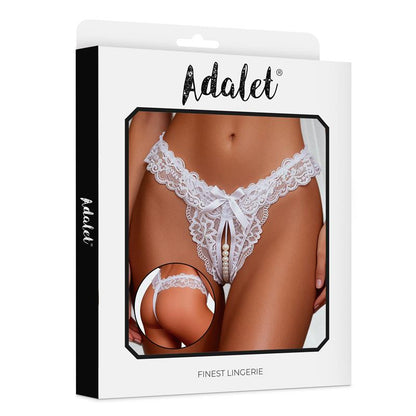 ADALET LINGERIE - JULIETTE BRAGUITA BLANCA CON PERLAS