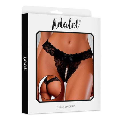 ADALET LINGERIE - JULIETTE BRAGUITA NEGRA CON PERLAS