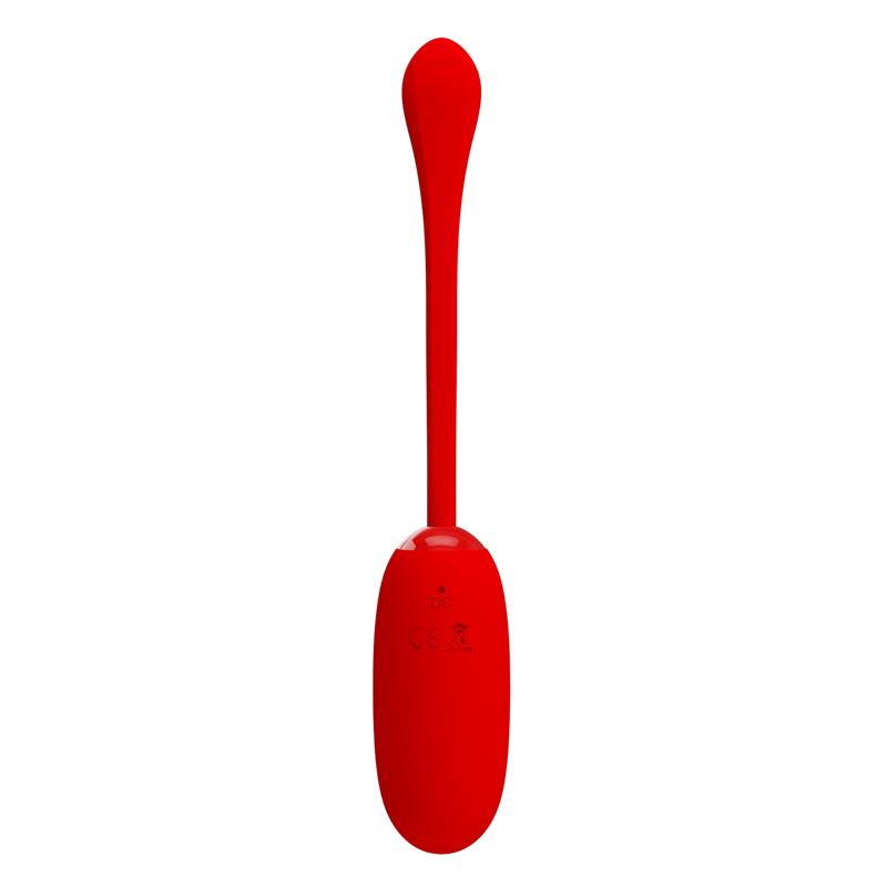 PRETTYLOVE - JULIUS HUEVO VIBRADOR ROJO