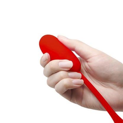 PRETTYLOVE - JULIUS HUEVO VIBRADOR ROJO