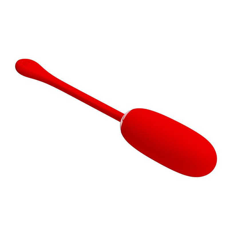 PRETTYLOVE - JULIUS HUEVO VIBRADOR ROJO