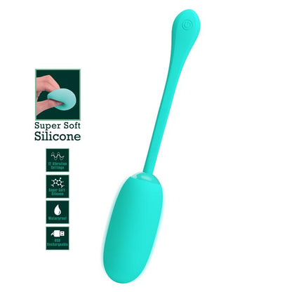 PRETTYLOVE - JULIUS HUEVO VIBRADOR VERDE