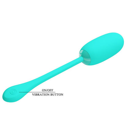 PRETTYLOVE - JULIUS HUEVO VIBRADOR VERDE