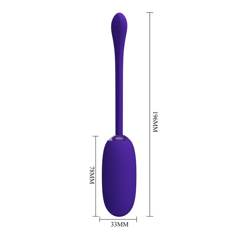 PRETTYLOVE - JULIUS HUEVO VIBRADOR VIOLETA